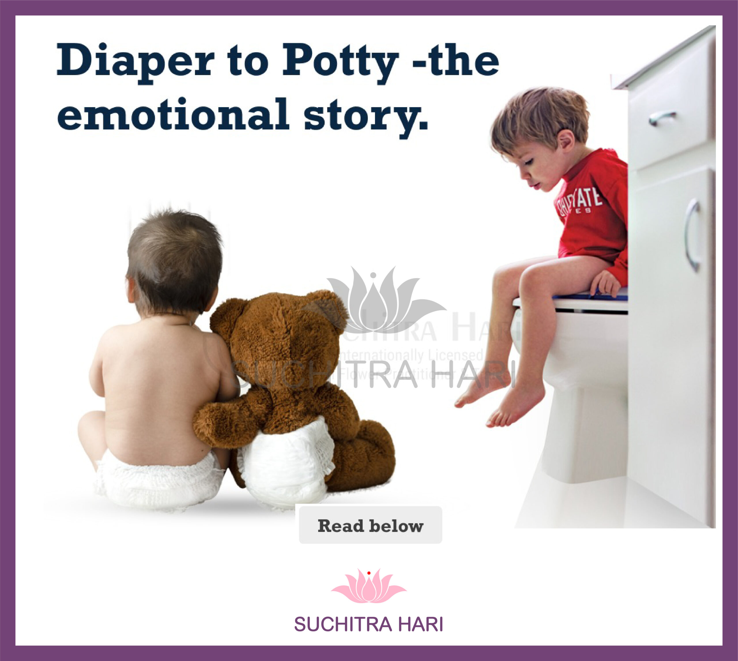 Diaper to Potty – the emotional story.